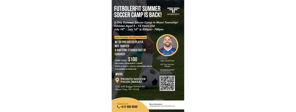 Futbolerfit Summer Camp July 14 - 16